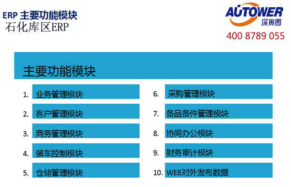 石化库区ERP综合信息管理系统